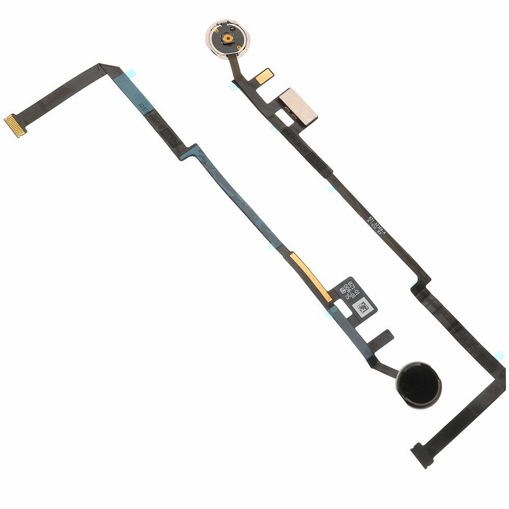 Home Button Flex with Fingerprint Sensor For Apple iPad 10.2 8th Gen Black