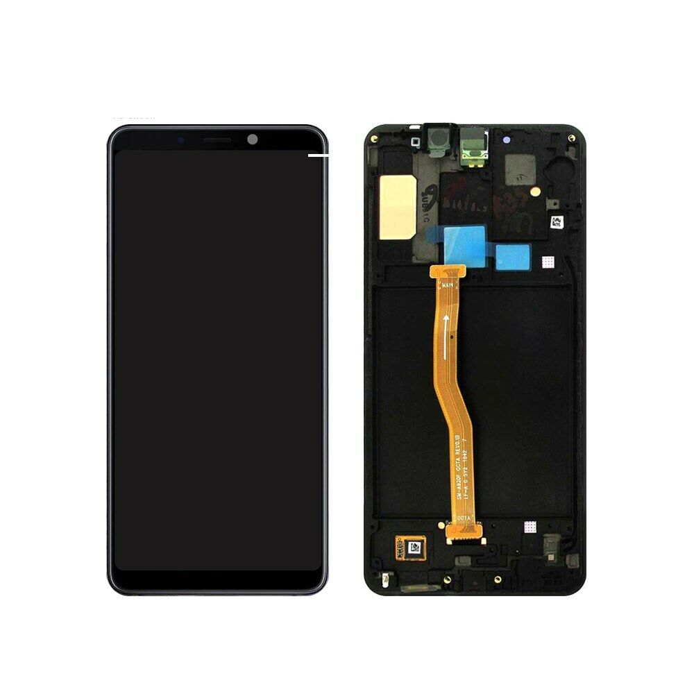 LCD With Digitiser And Frame For Samsung Galaxy A9 2018 Black