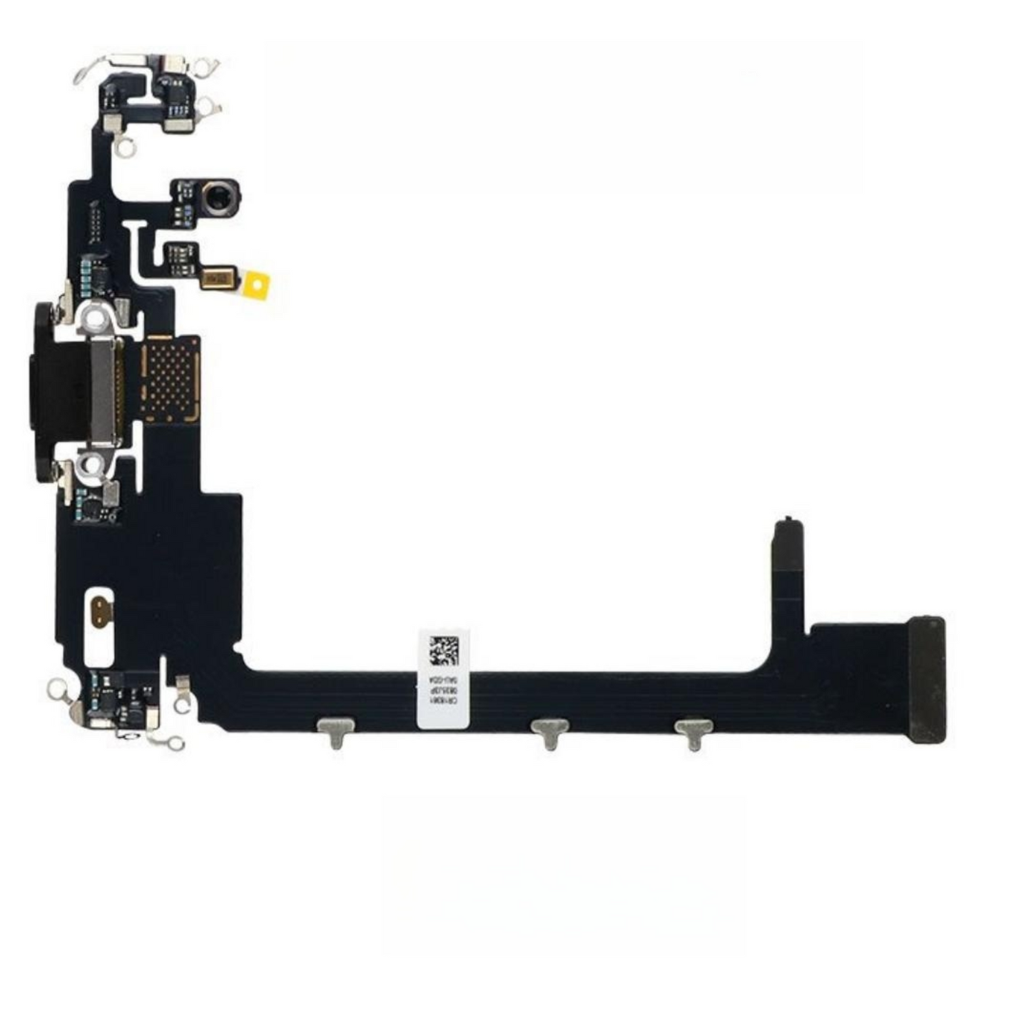 Charging Port With Microphone & Flex For Apple iPhone 11 Pro Max Black