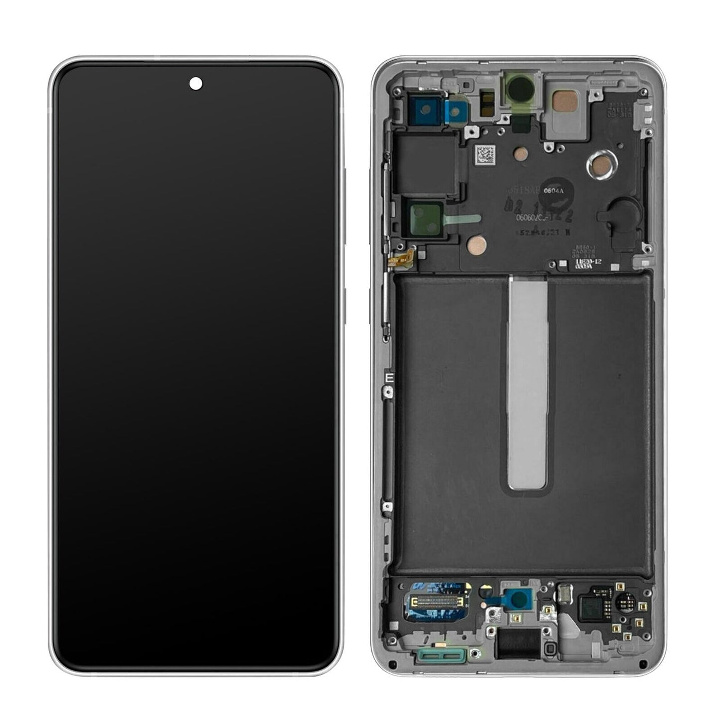 (Service Pack) LCD With Digitiser For Samsung Galaxy S21 FE G990B Silver