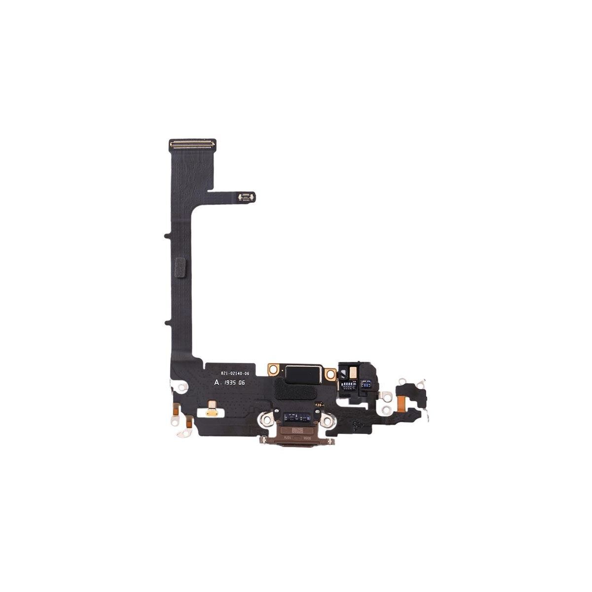 Charging Port With Microphone & Flex For Apple iPhone 11 Pro Black Original IC