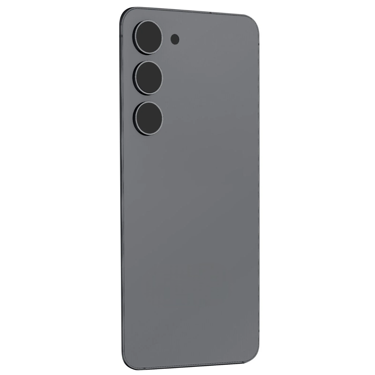 Rear Glass Battery Back Cover with Camera Lens For Samsung Galaxy S23 5G Phantom Black