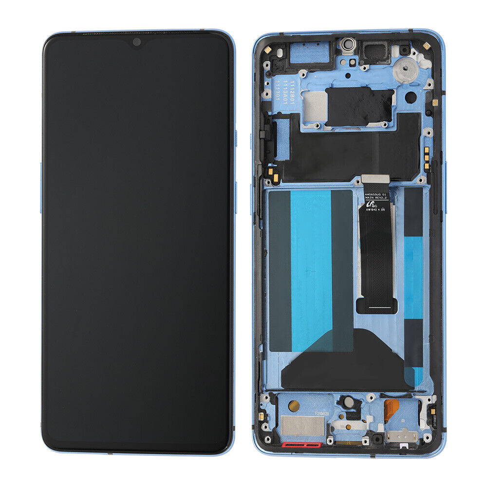 LCD With Digitiser For One Plus 7T Black