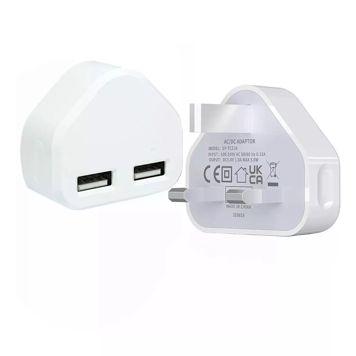 SPEEDY® SP-TC63A Dual USB 2.1a Plug