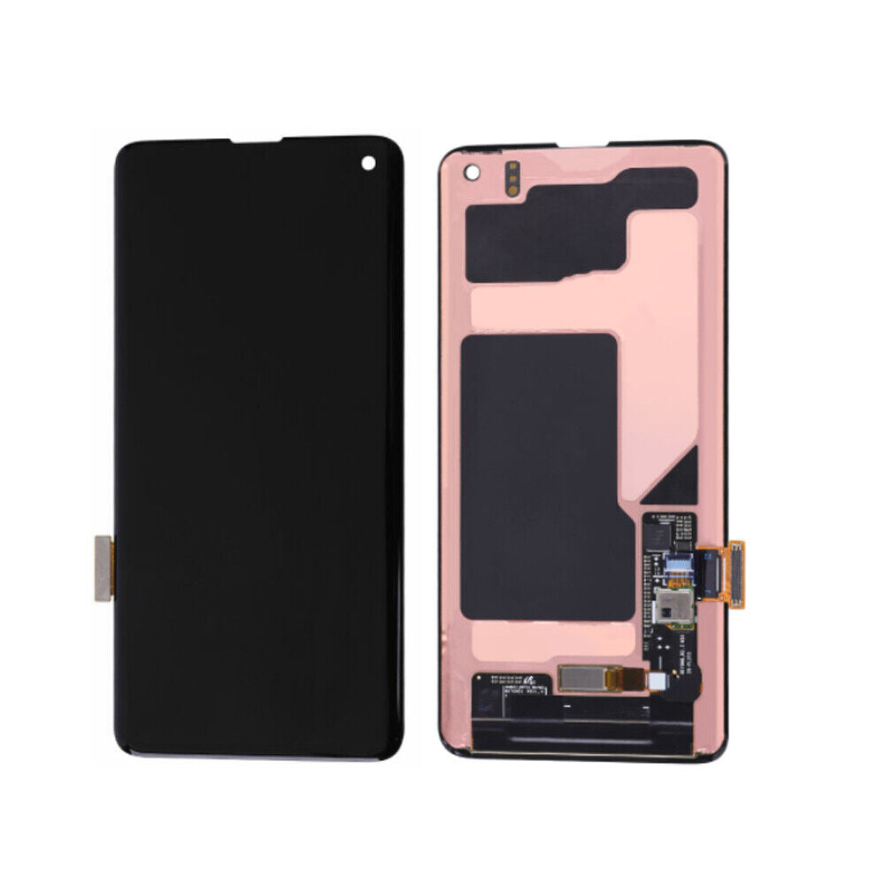 (Service Pack) LCD With Digitiser For Samsung Galaxy S10 Plus Rose Gold
