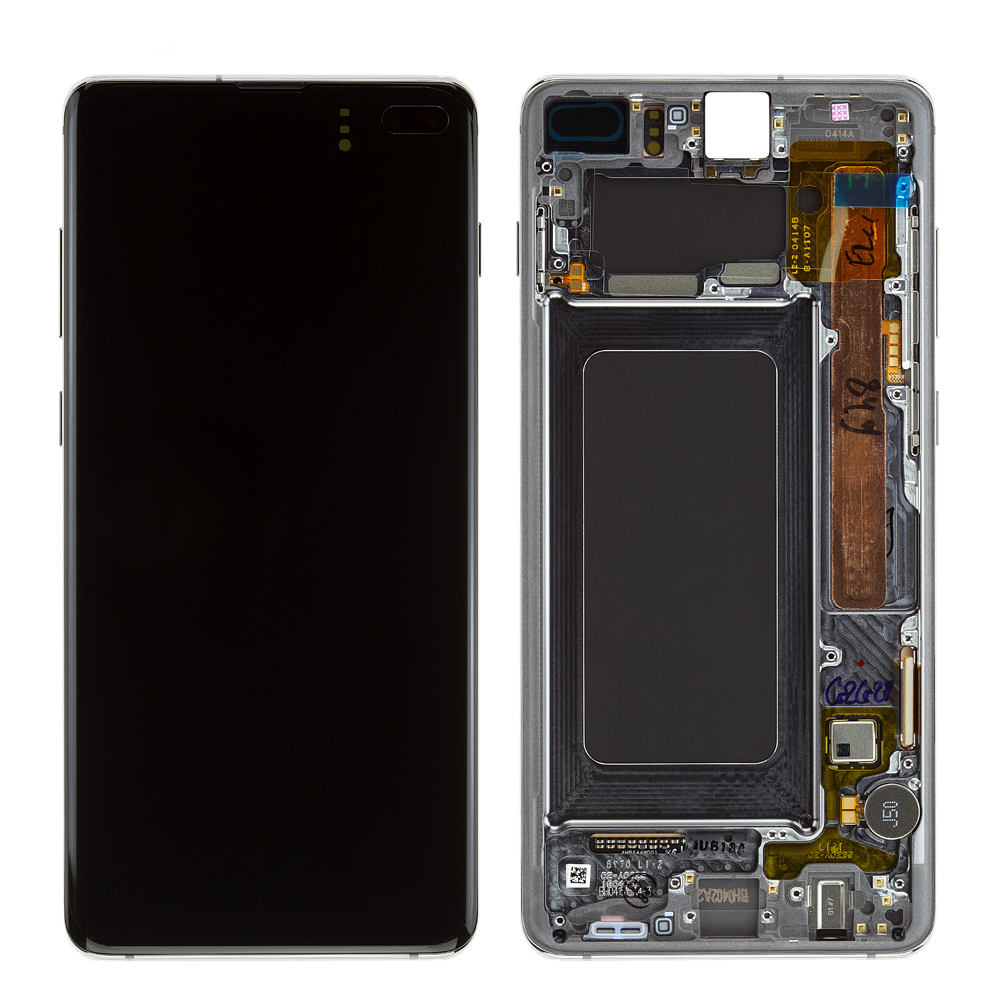 (Service Pack) LCD With Digitiser For Samsung Galaxy S10 Plus Black