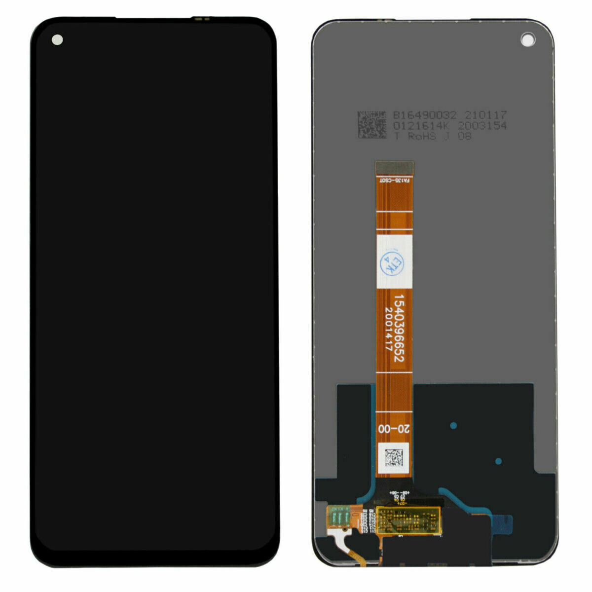 LCD With Digitiser For Oppo A72