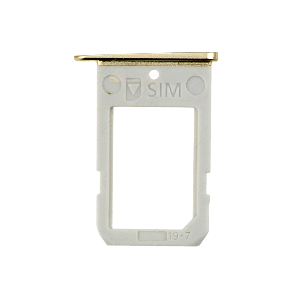 Sim Tray For Samsung G925F Galaxy S6 Edge Gold