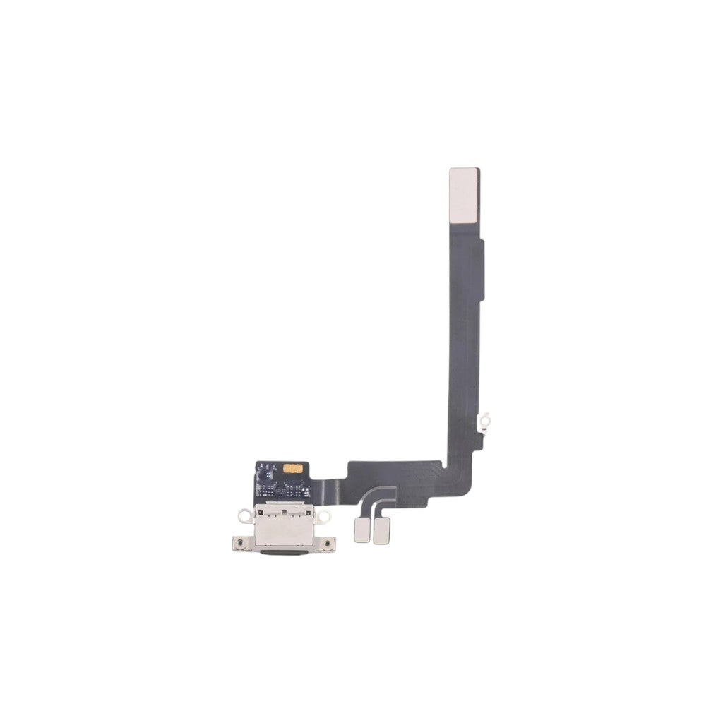 Charging Port With Microphone & Flex For Apple iPhone 16 Pro Max (6.9) Black