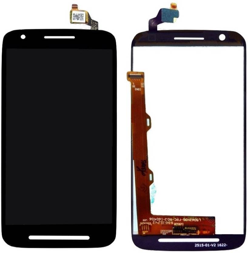 LCD With Digitiser For Motorola Moto E3 Black