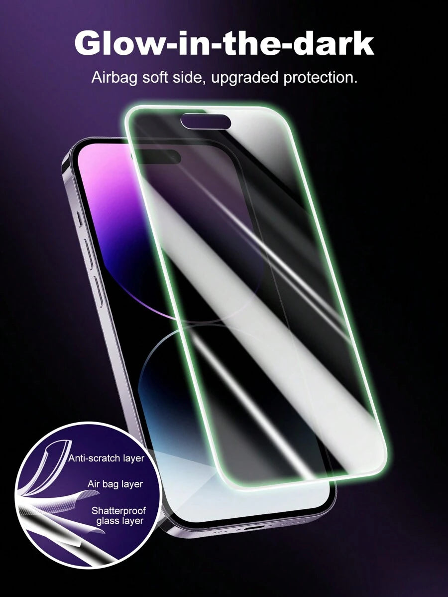 Luminous Glowing Tempered Glass for iPhone 8 Plus