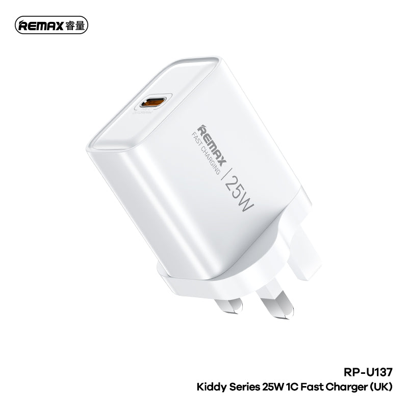Remax RP-U137 25W Type C and USB Plug Charger