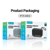 Celebrat SP-21 High-Performance Wireless Speaker, Perfectly Combining Low Latency Audio With Cool RGB Lighting