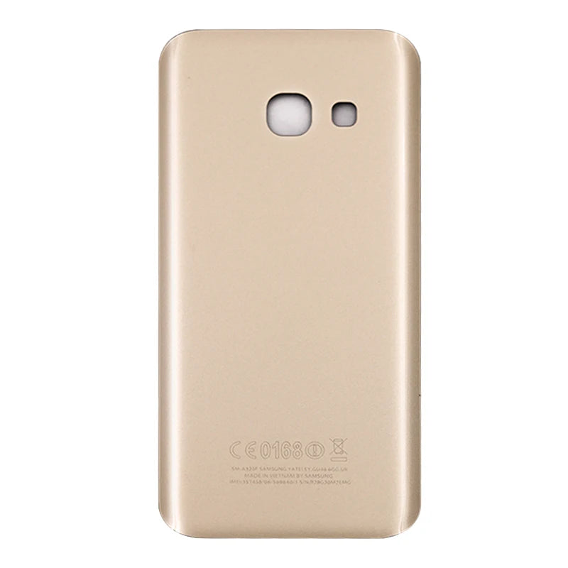 Rear Glass Back Cover for Samsung Galaxy A3 2017 A320F Gold