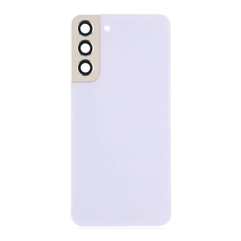 Rear Glass Battery Back Cover with Camera Lens For Samsung Galaxy S22 Plus 5G Violet