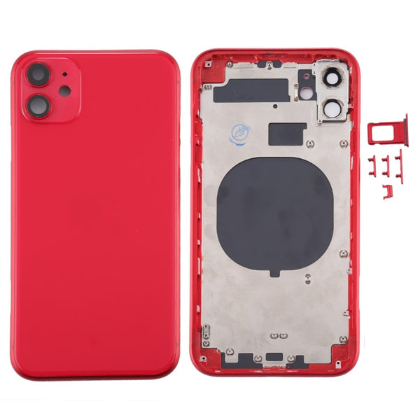 Housing With Parts For Apple iPhone 11 Red
