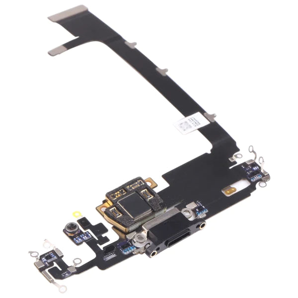 Charging Port With Microphone & Flex For Apple iPhone 11 Pro Max White Original IC