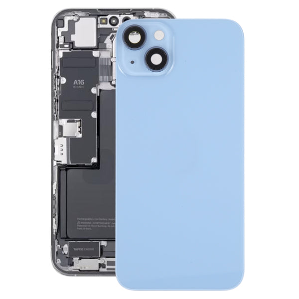 Battery Back Cover With Brackets For Apple iPhone 14 (6.1) Blue