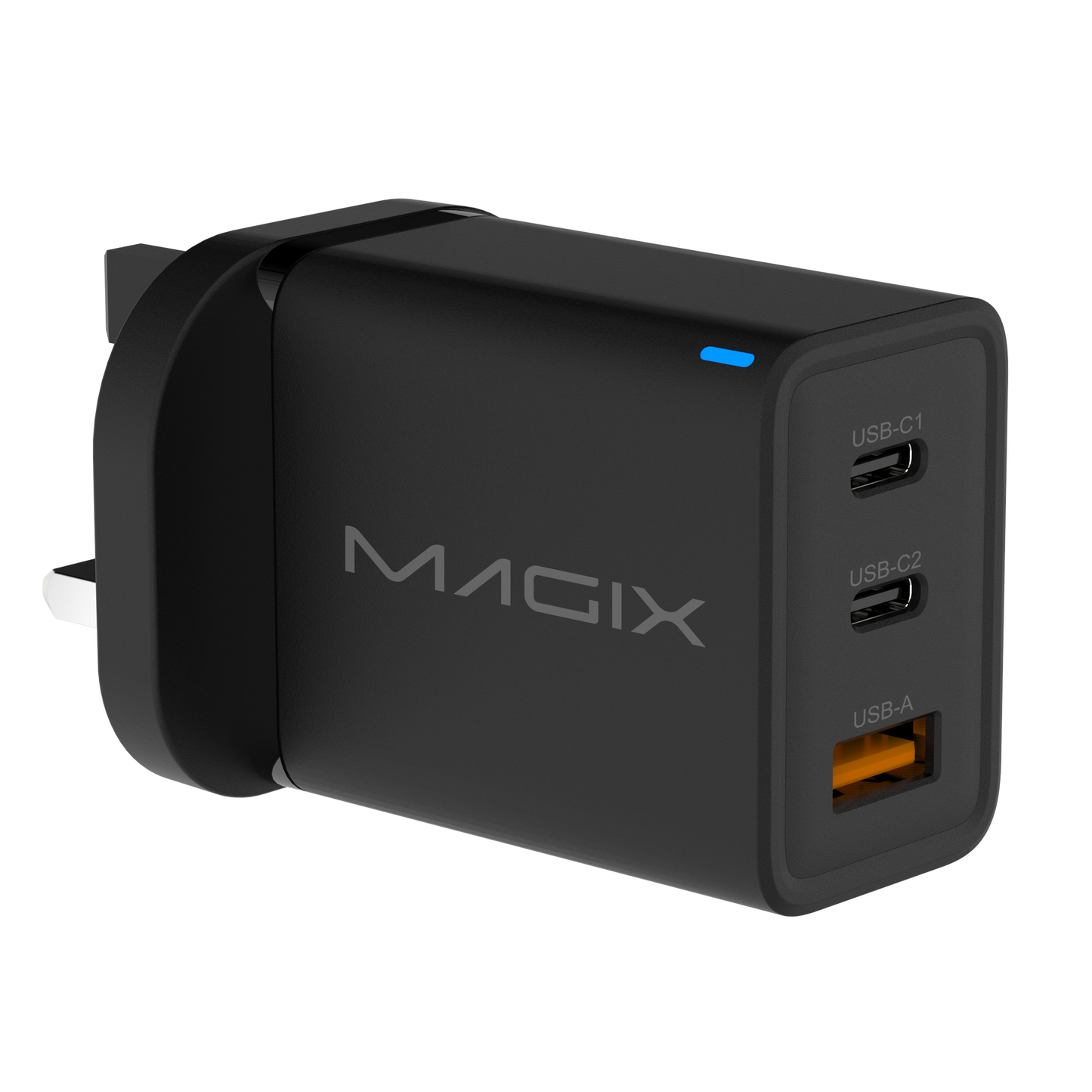 MAGIX 65W 3-Port Plug GaN Charger PD