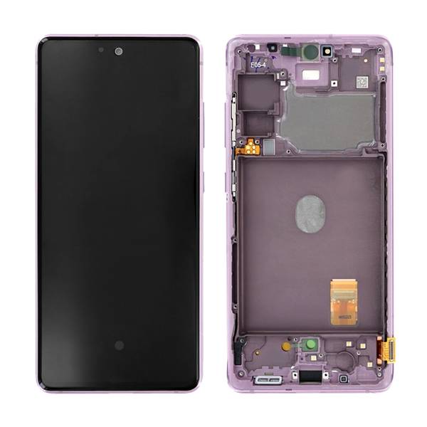 (Service Pack) LCD With Digitiser For Samsung Galaxy S20 FE G780F Purple/Lavender