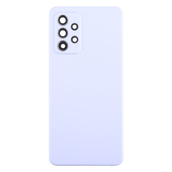 Rear Glass Back Cover With Camera Lens For Samsung Galaxy A52 5G Violet