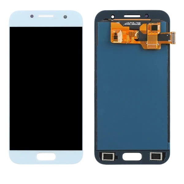 (Service Pack) LCD With Digitiser For Samsung Galaxy A3 2017 A320F Light Blue