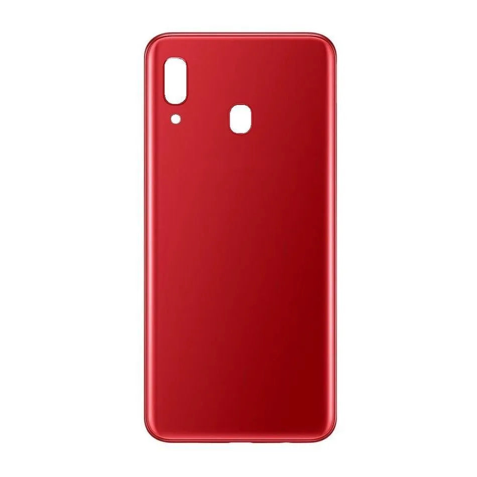 Battery Back Cover For Samsung Galaxy A20 Red