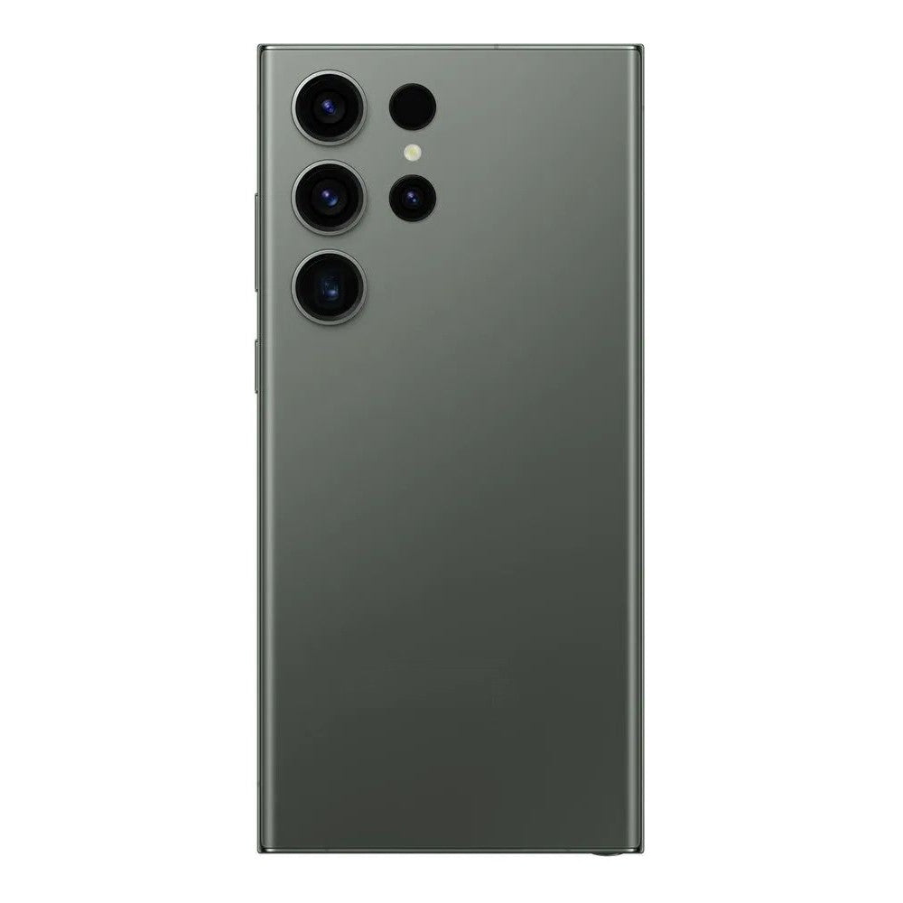 Rear Glass Battery Back Cover with Camera Lens For Samsung Galaxy S23 Ultra 5G Green
