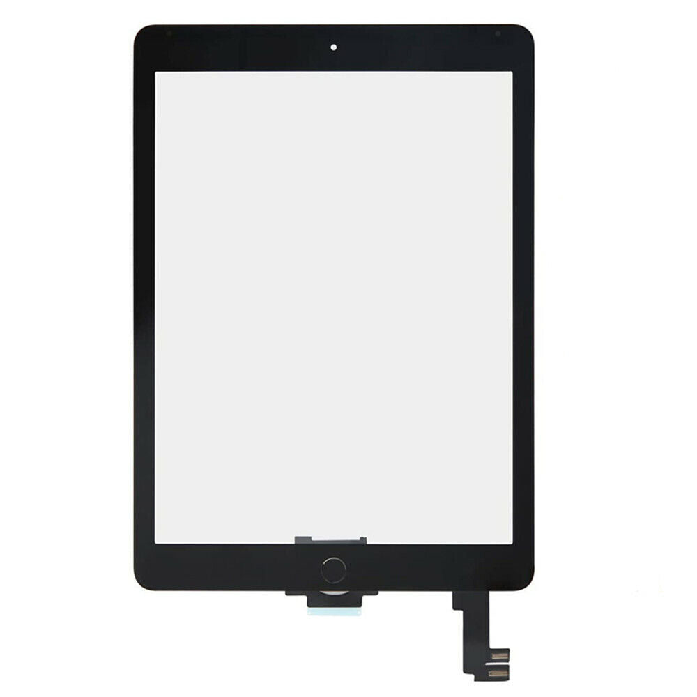 Digitiser With Home Button & Membrane For Apple iPad 2  Black