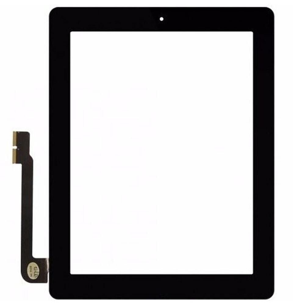 Digitiser With Home Button & Membrane For Apple iPad 3 iPad 4 Black