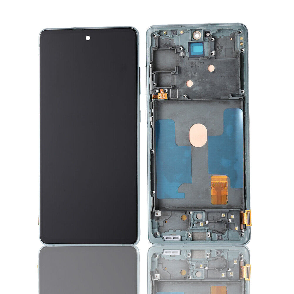 LCD With Digitiser & Frame For Samsung Galaxy S20 FE Blue OLED