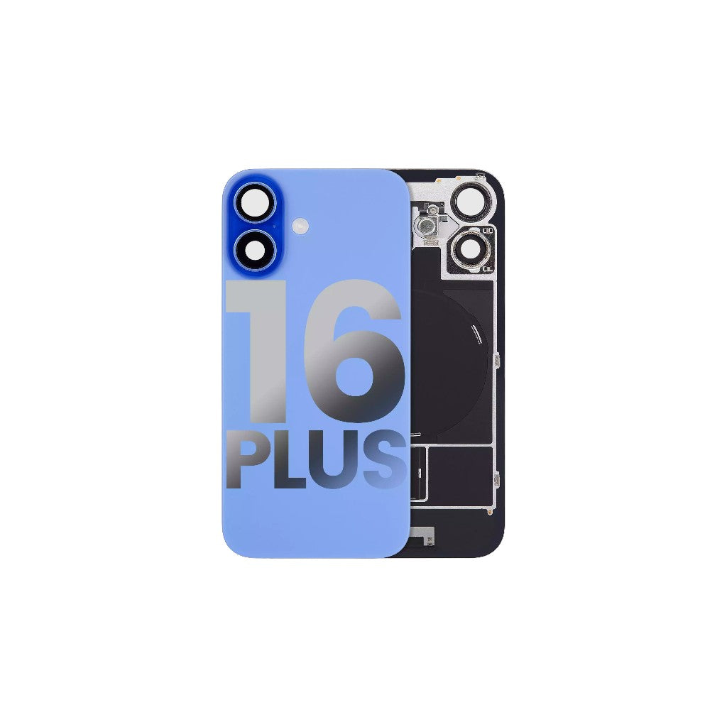 Battery Back Cover With Brackets For Apple iPhone 16 Plus (6.7) Ultramarine